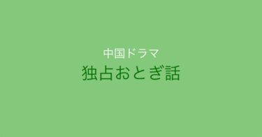 セブチファン必見！中国ドラマ『独占おとぎ話』